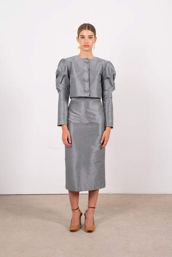 Falda Amalia Gris
